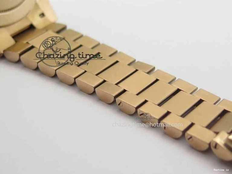 1226 Sophisticated Day-Date 40mm 228239 RG Noob 1:1 Best Edition Brown Roman Dial On RG President Bracelet A 3707